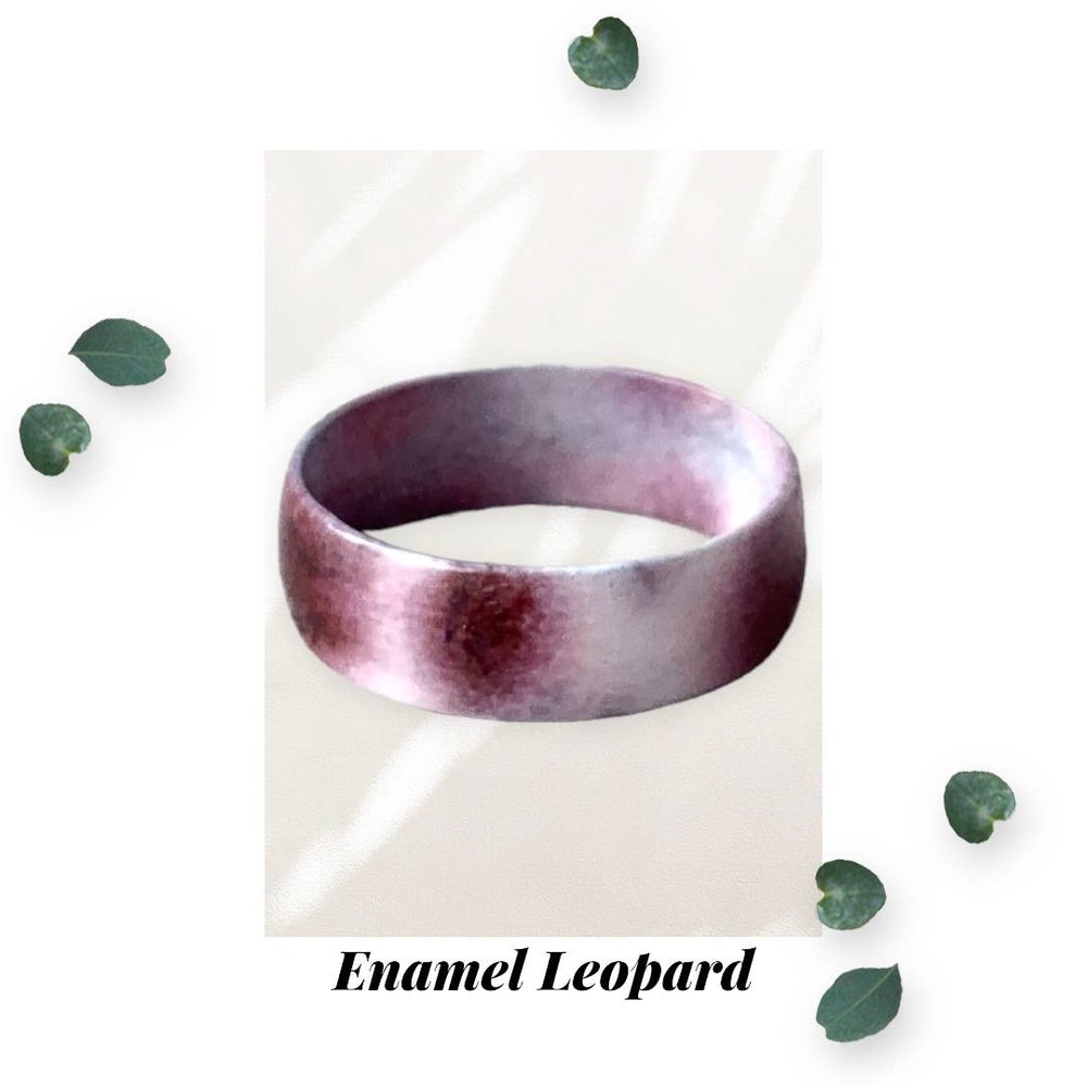 Leopard Enamel Ring